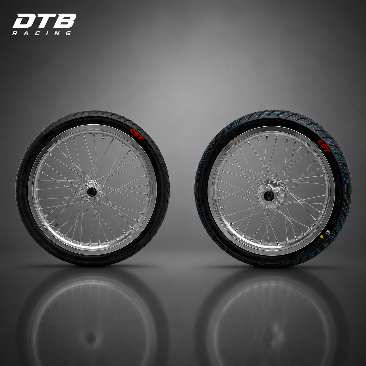 17" Custom Supermoto Wheel Set For Surron Light Bee