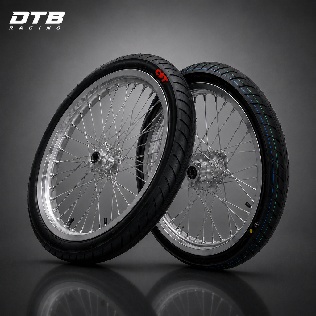 17" Custom Supermoto Wheel Set For Surron Light Bee