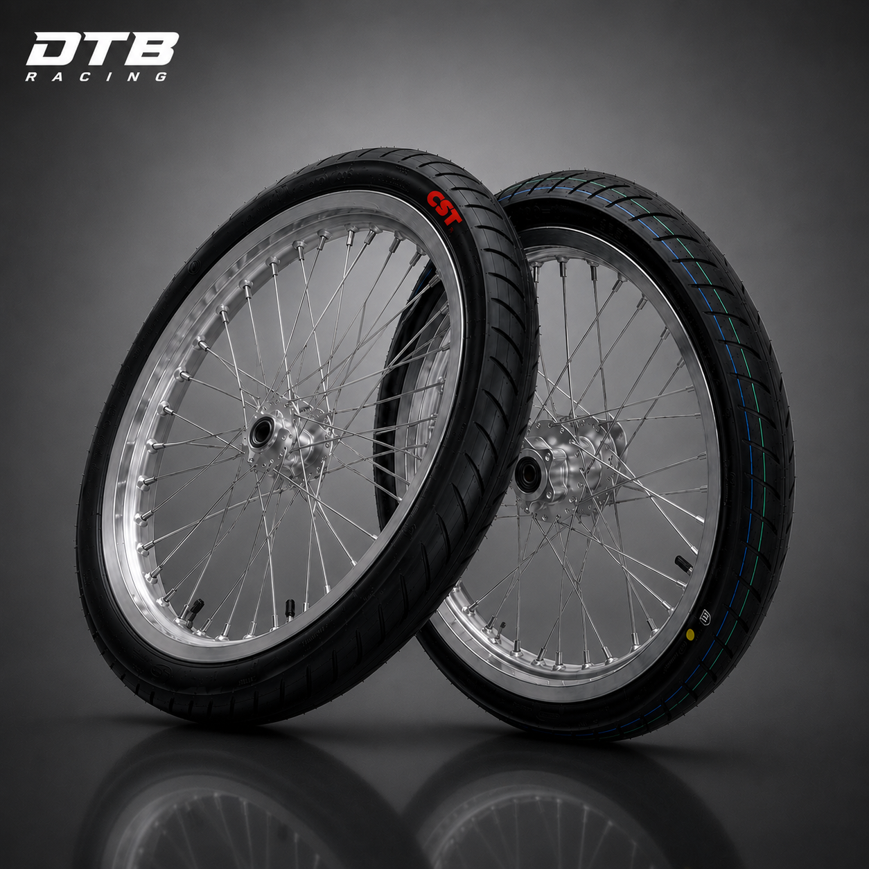 17" Custom Supermoto Wheel Set For Surron Light Bee