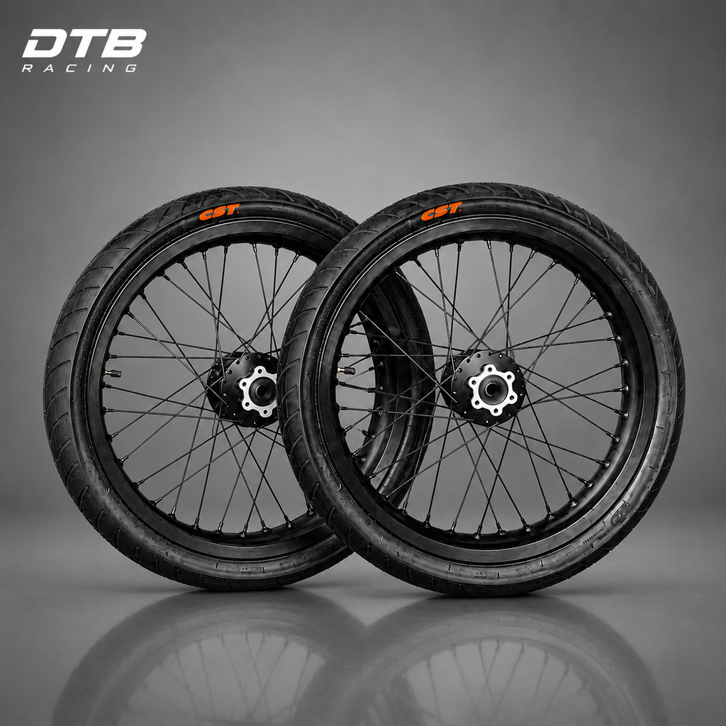 17" Custom Supermoto Wheel Set For Surron Light Bee