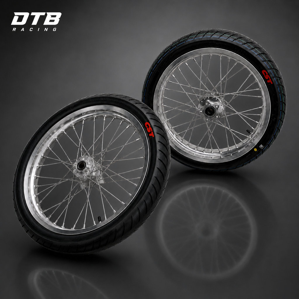 17" Custom Supermoto Wheel Set For Surron Light Bee