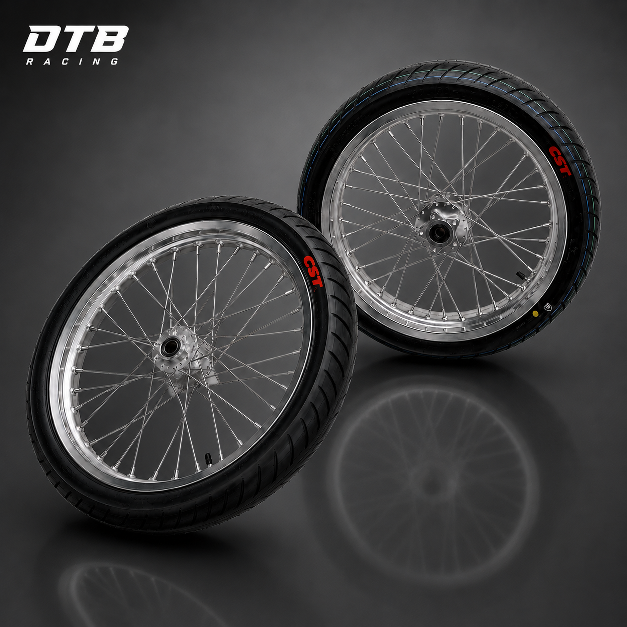 17" Custom Supermoto Wheel Set For Surron Light Bee